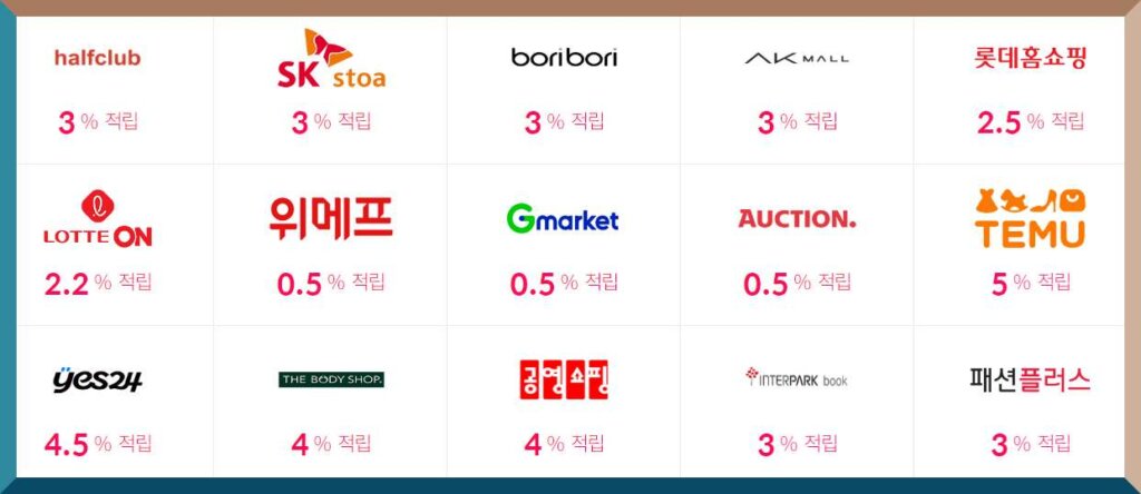OK캐쉬백 적립