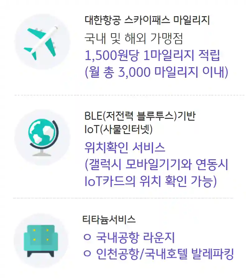 카드 주요 혜택
