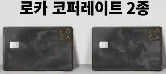 롯데카드 '로카 코퍼레이트(LOCA Corporate)' 카드 2종